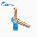 BFL Hartmetall-CNC-Fräser-Schaftfräser 2-Flöten-Schaftfräser HRC55 MDF-Schneidwerkzeug
